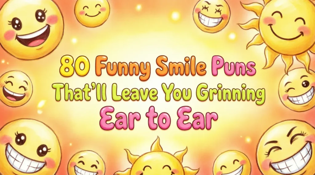 funny smile puns and jokes