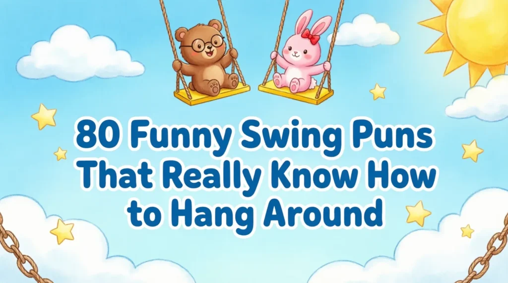 funny swing puns and jokes