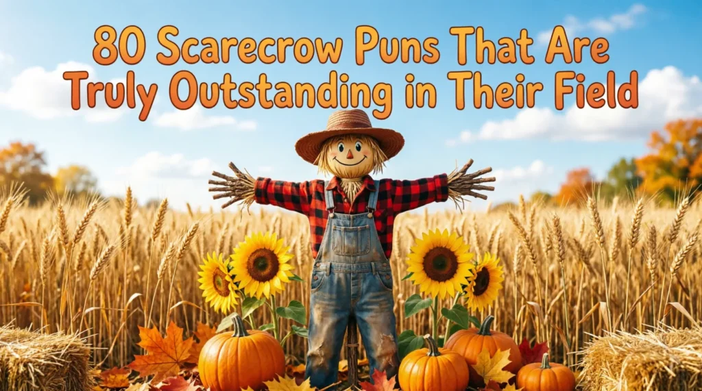 hilarious scarecrow puns and jokes