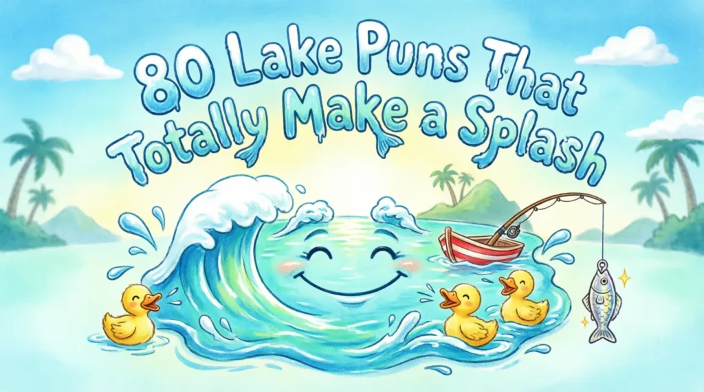 lake puns and jokes