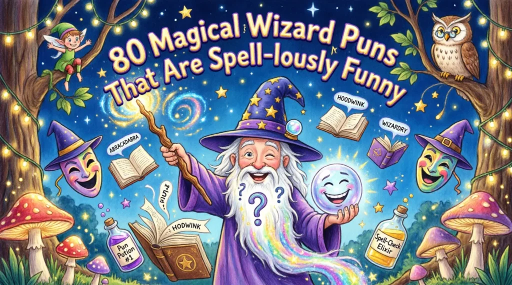 magical wizard puns and jokes
