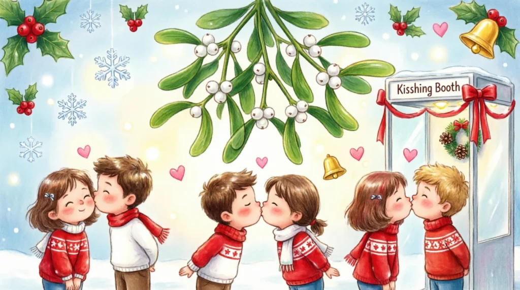 mistletoe puns and jokes one liners