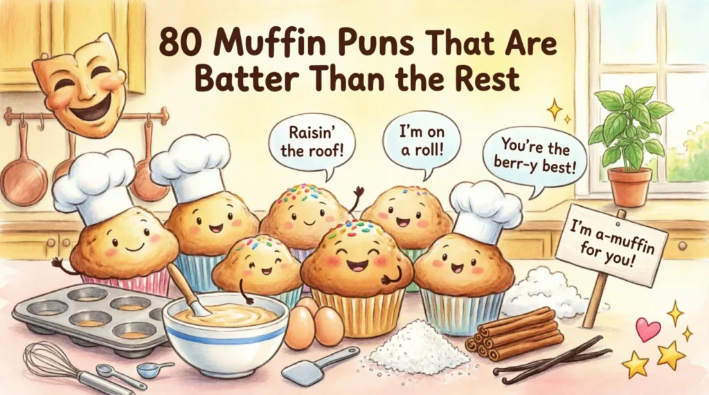 muffin puns and jokes