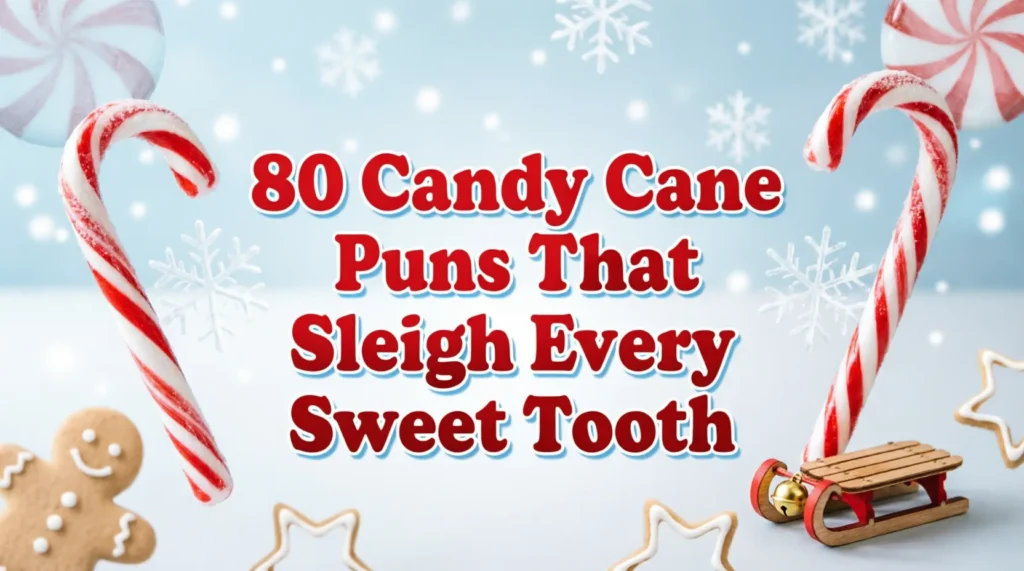 candy cane puns and jokes