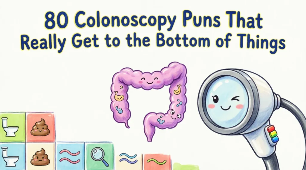 colonoscopy puns and jokes